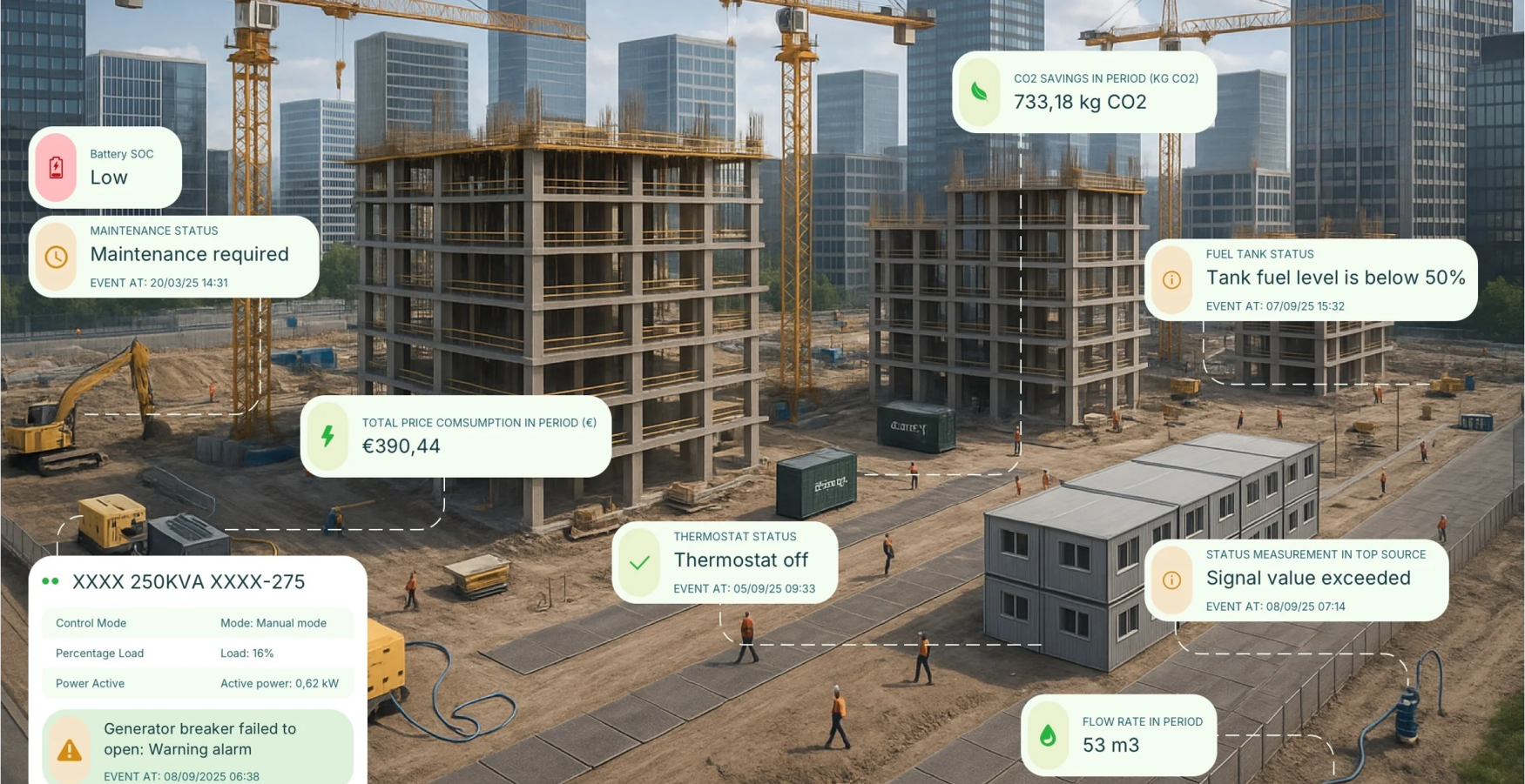 Energy consumption monitoring