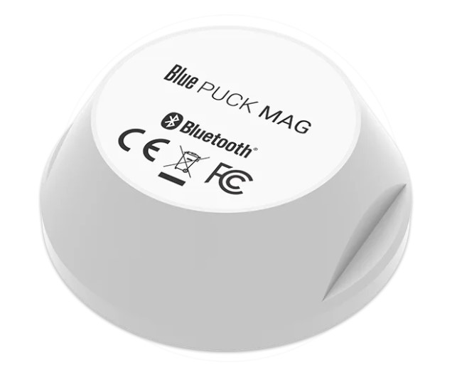 Bluetooth Low Energy Puck - magnet contact sensor - 500m range - waterproof - 5 year battery