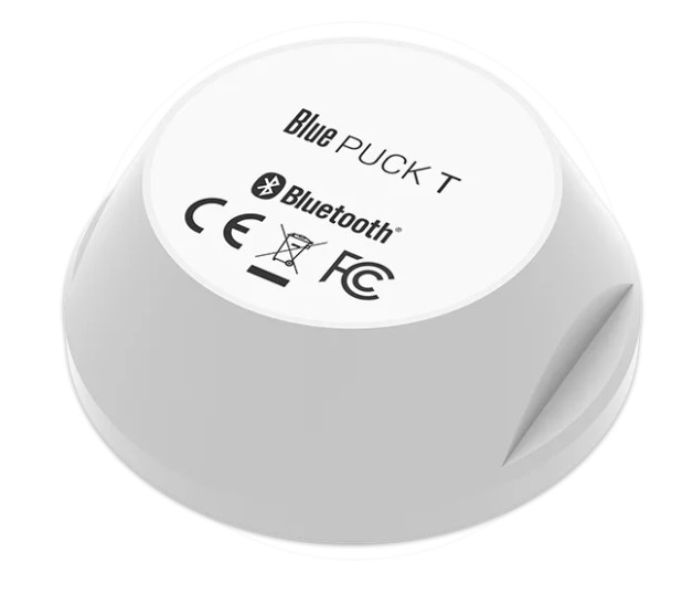 Bluetooth Low Energy Puck - temperature sensor - 500m range - waterproof - 15 year battery