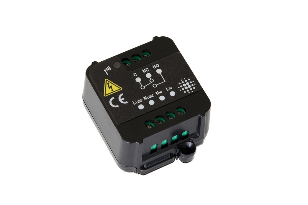 Remote relay on LoRaWAN - 8A NO/NC contact - 1 Input