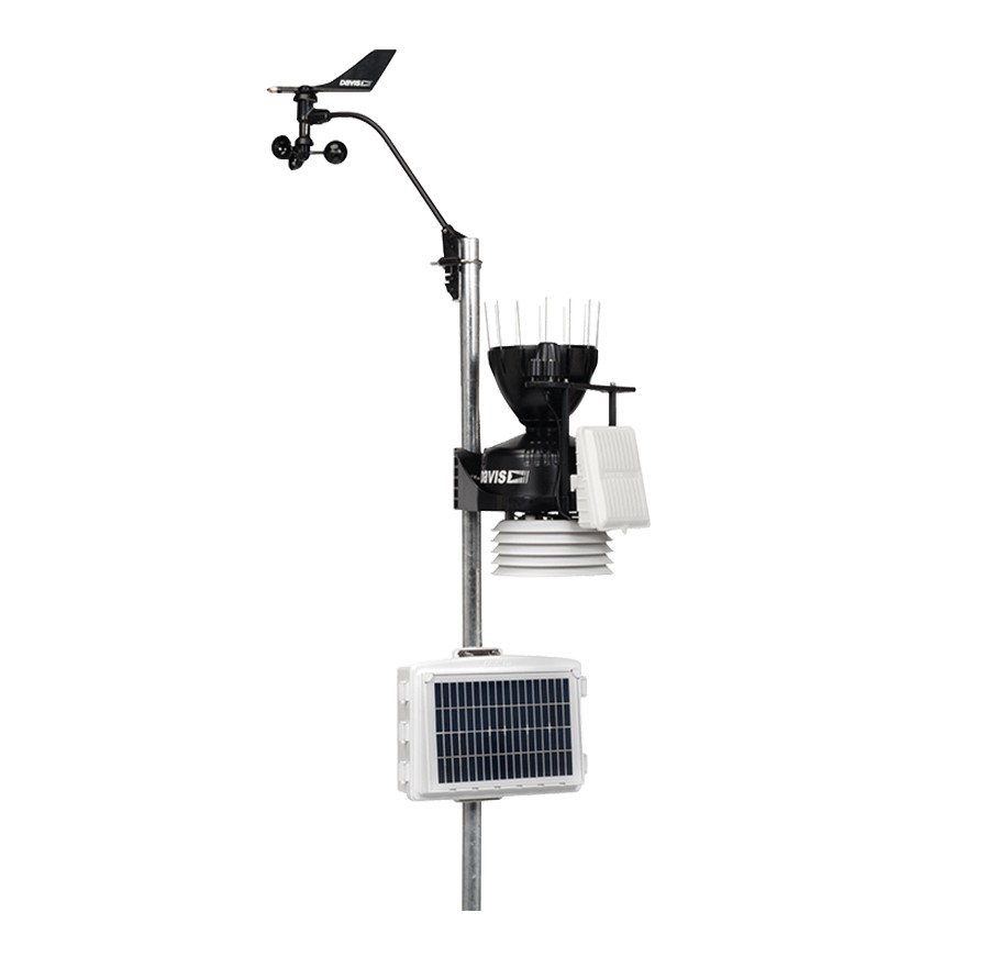 Weather station - LoRaWAN - wind speed wind direction - temperature - humidity - rainfall - solar radiation