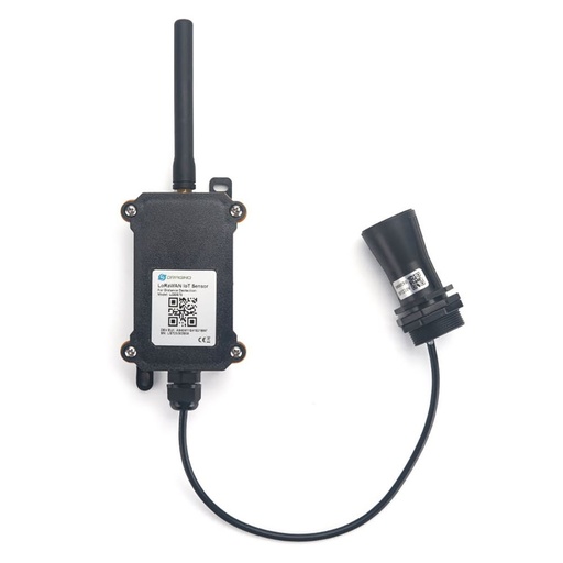[SEN-LBI-010] Ultrasonic Sensor - 0,5m to 7,5m - 4Ah battery powered - waterproof - LoRa