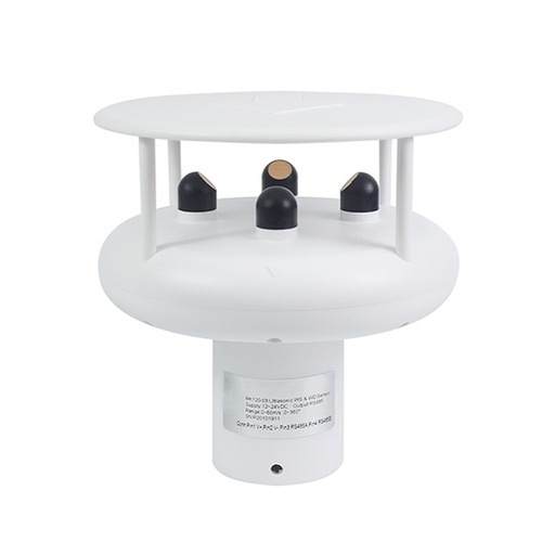 [A-RK120-03] Ultrasonic Wind Speed & Direction Sensor - 0-60m/s & 0-360°
